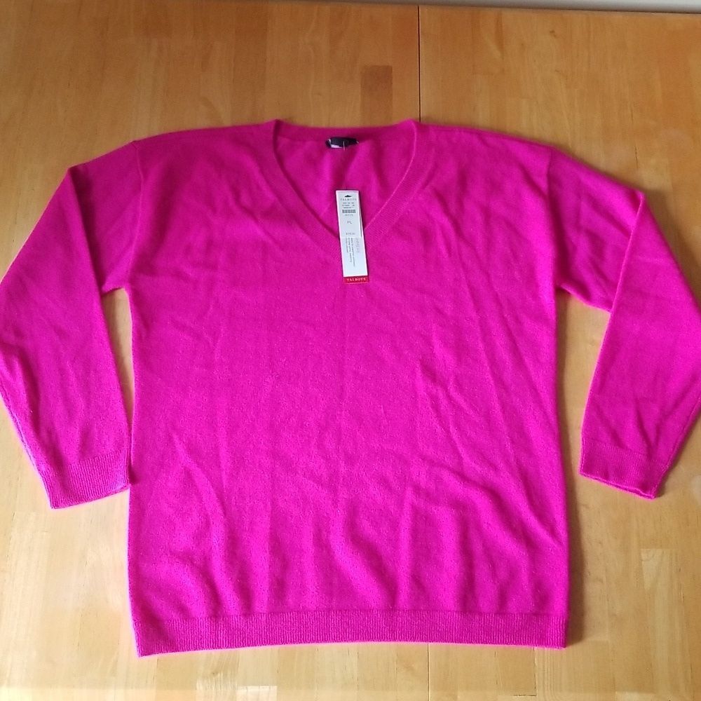 Talbots Cashmere V-Neck Sweater - Picture 2 of 11